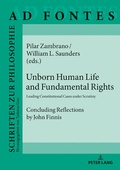 Cover: Unborn Human Life and Fundamental Rights - Peter Lang Verlag