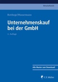 Cover: Unternehmenskauf bei der GmbH - C.F. M&uuml;ller