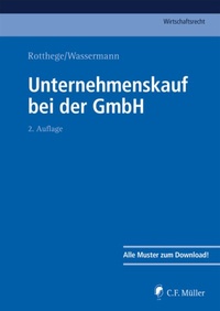 Abbildung von: Unternehmenskauf bei der GmbH - C.F. Müller