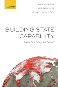 Enlarge image Cover: Building State Capability - Oxford University Press