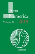Cover: Acta Numerica 2019: Volume 28 - Cambridge University Press