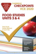 Cover: Cambridge Checkpoints VCE Food Studies Units 3&4 2020 - Cambridge University Press