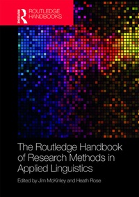 Enlarge image Cover: The Routledge Handbook of Research Methods in Applied Linguistics - Routledge