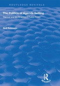 Cover: The Politics of Agenda Setting - Routledge