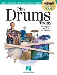 Abbildung von: Play Drums Today! All-In-One Beginner's Pack: Includes Book 1, Book 2, Audio & Video - Hal Leonard Publishing Corporation