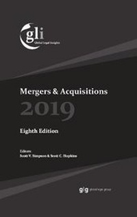 Abbildung von: Global Legal Insights - Mergers & Acquisitions 2019 - Global Legal Group Ltd