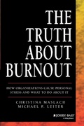 Cover: The Truth About Burnout - Jossey-Bass