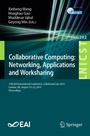 Cover: Collaborative Computing: Networking, Applications and Worksharing - Springer