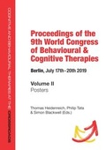 Cover: Proceedings of the 9 th World Congress of Behavioural & Cognitive Therapies,Berlin, July 17th -20th 2019 - dgvt-Verlag