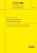 Cover: Planen und Bauen im Au&szlig;enbereich - Lexxion Verlagsgesellschaft