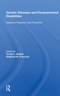 Cover: Genetic Diseases And Development Disabilities: Aspects Of Detection And Prevention - Routledge