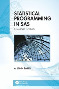 Enlarge image Cover: Statistical Programming in SAS - Chapman & Hall/CRC