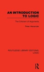 Cover: An Introduction to Logic - Routledge