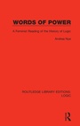 Cover: Words of Power - Routledge
