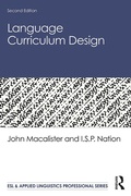 Cover: Language Curriculum Design - Routledge