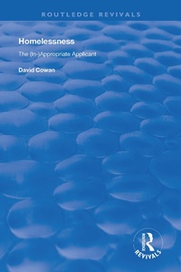 Abbildung von: Homelessness - Routledge