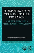 Cover: Publishing from your Doctoral Research - Routledge