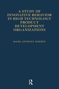 Abbildung von: A Study of Innovative Behavior - Routledge