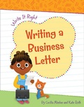 Cover: Writing a Business Letter - Cherry Lake Publishing