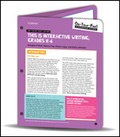 Cover: On-Your-Feet Guide: This Is Interactive Writing, Grades K-6 - Corwin Press Inc