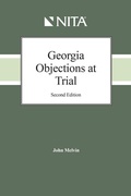 Cover: Georgia Objections at Trial - Aspen Publishing