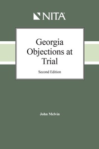 Enlarge image Cover: Georgia Objections at Trial - Aspen Publishing