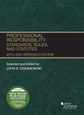 Cover: Professional Responsibility, Standards, Rules and Statutes, Abridged, 2019-2020 - West Academic Press