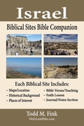 Cover: Israel Biblical Sites Bible Companion - Selah Book Press