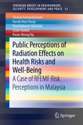 Cover: Public Perceptions of Radiation Effects on Health Risks and Well-Being - Springer