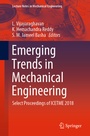 Cover: Emerging Trends in Mechanical Engineering - Springer