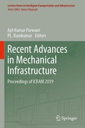 Cover: Recent Advances in Mechanical Infrastructure - Springer