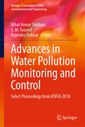 Cover: Advances in Water Pollution Monitoring and Control - Springer
