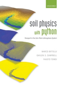 Enlarge image Cover: Soil Physics with Python - Oxford University Press