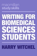 Cover: Writing for Biomedical Sciences Students - Bloomsbury Academic