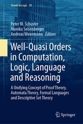Cover: Well-Quasi Orders in Computation, Logic, Language and Reasoning - Springer