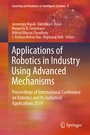 Cover: Applications of Robotics in Industry Using Advanced Mechanisms - Springer