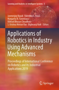 Enlarge image Cover: Applications of Robotics in Industry Using Advanced Mechanisms - Springer