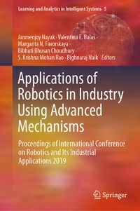Enlarge image Cover: Applications of Robotics in Industry Using Advanced Mechanisms - Springer