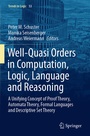 Cover: Well-Quasi Orders in Computation, Logic, Language and Reasoning - Springer
