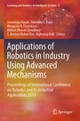 Cover: Applications of Robotics in Industry Using Advanced Mechanisms - Springer