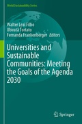 Cover: Universities and Sustainable Communities: Meeting the Goals of the Agenda 2030 - Springer