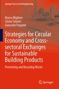 Cover: Strategies for Circular Economy and Cross-sectoral Exchanges for Sustainable Building Products - Springer