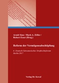 Cover: Reform der Verm&ouml;gensabsch&ouml;pfung - Kovac, Dr. Verlag