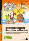 Cover: Rechtschreibung &uuml;ben: Wort-, Satz- und Textebene - Persen Verlag in der AAP Lehrerwelt GmbH