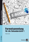 Cover: Formelsammlung f&uuml;r die Sekundarstufe 1 - Persen Verlag in der AAP Lehrerwelt GmbH