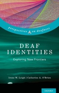 Cover: Deaf Identities - Oxford University Press Inc