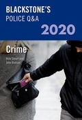 Cover: Blackstone's Police Q&A 2020 Volume 1: Crime - Oxford University Press