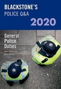 Cover: Blackstone's Police Q&A 2020 Volume 4: General Police Duties - Oxford University Press