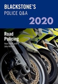 Cover: Blackstone's Police Q&As 2020 Volume 3: Road Policing - Oxford University Press