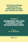 Cover: Antimonide-Related Strained-Layer Heterostructures - CRC Press